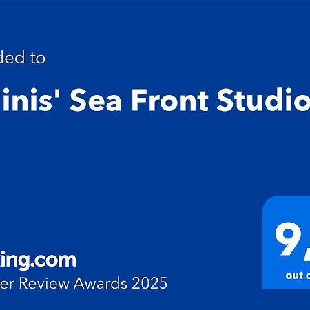 Galinis' Sea Front Studios Nea Kallikrateia Ngoại thất bức ảnh